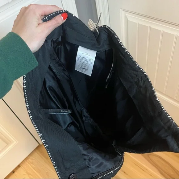 Christian Dior Plaid Wool Cropped Trouser Pant Size 8 Fall 2018 Ready to Wear - Picture 16 of 16